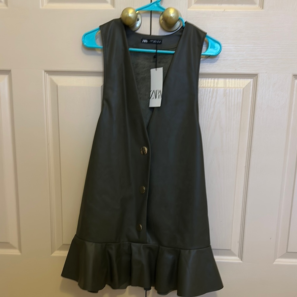 Zara Kids Gray Sleeveless Dress